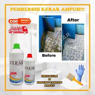 [ PGC ] CLEAR PEMBERSIH KERAMIK SABUN PEMBERSIH KERAK BANDEL KAMAR MANDI TOILET CLEANER CLEER