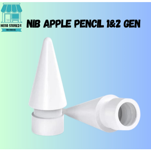 เปลี่ยนปลายปากกาสําหรับ Apple Pencil 1&2 Gen Extra Nib เปลี่ยนสําหรับปลายดินสอ 1/2 Pencil1 Pencil2