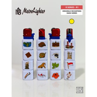 [Metro] Korek Dadu Nusantara Series R1 Metro Lighter SNI