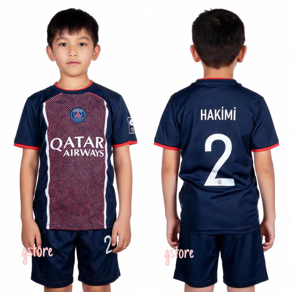Ps9 ชุดเสื้อฟุตบอลเด็กสีกรมท่าเสื้อฟุตบอล motif ที่สมบูรณ์ที่สุดคุณภาพล่าสุดแห้งเร็วเสื้อฟุตซอล ใส่ส