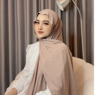 Pashmina Kaos Rayon Meleyot/ Hijab Pashmina Kaos Rayon Premium