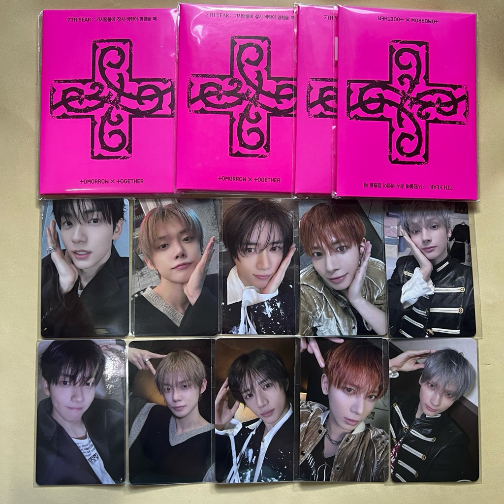 TXT 7TH YEAR: ช่วงเวลาแห่งยังคงอยู่ในหนาม PPULBATU Weverse Album Ver LD Lucky Draw Everline Soobin Y