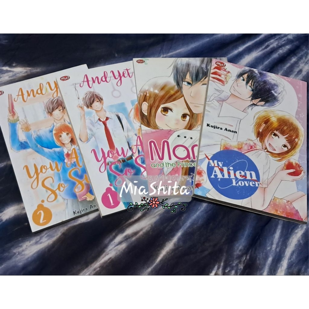 ชุดการ์ตูน Oneshoot And Yet, You Are So Sweet vol 1-2end โดย Kujira Anan