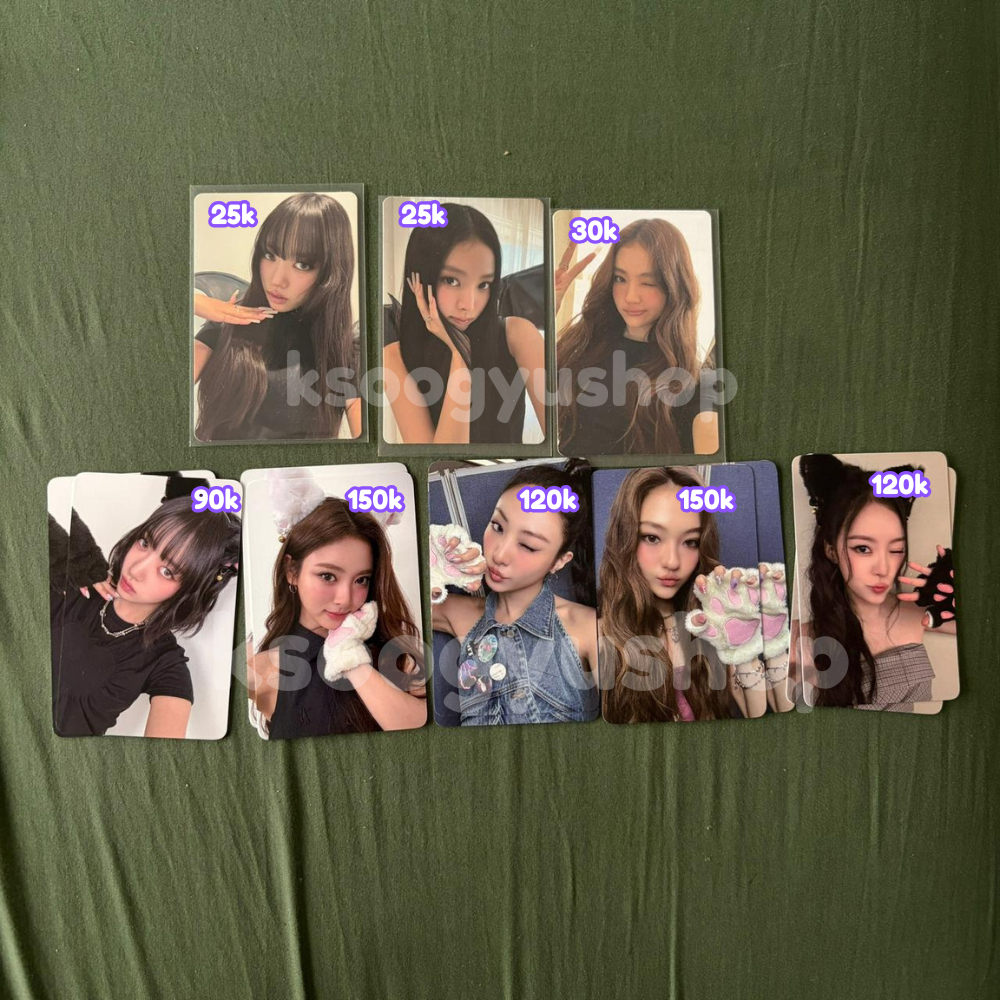MEOV My Eyes Open Wide PC Photocard อย่างเป็นทางการ LD Lucky Draw Everline Eline Sooin Anna Gawon Na
