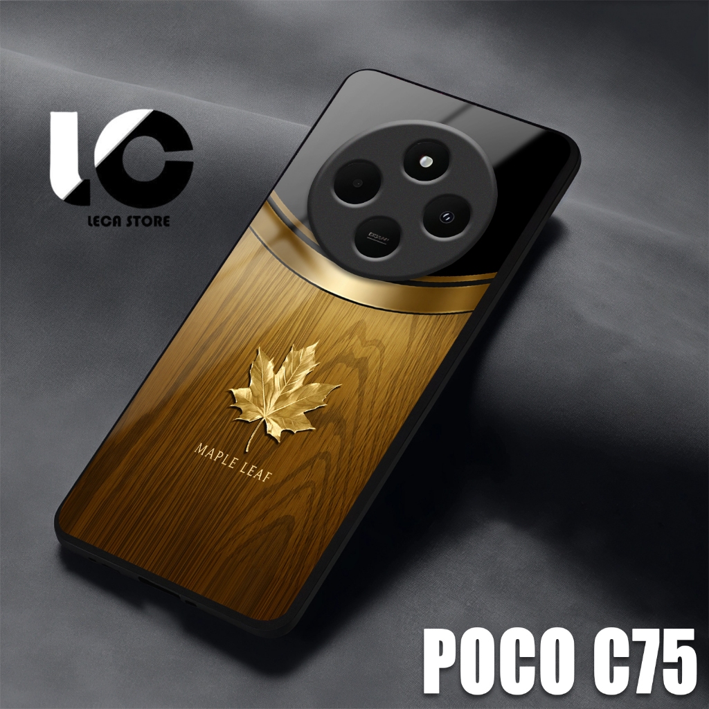 Softcase Hp POCO C75 Casing Glossy POCO C75 Case Glossy Cessing Hp Protector Hp Accessories
