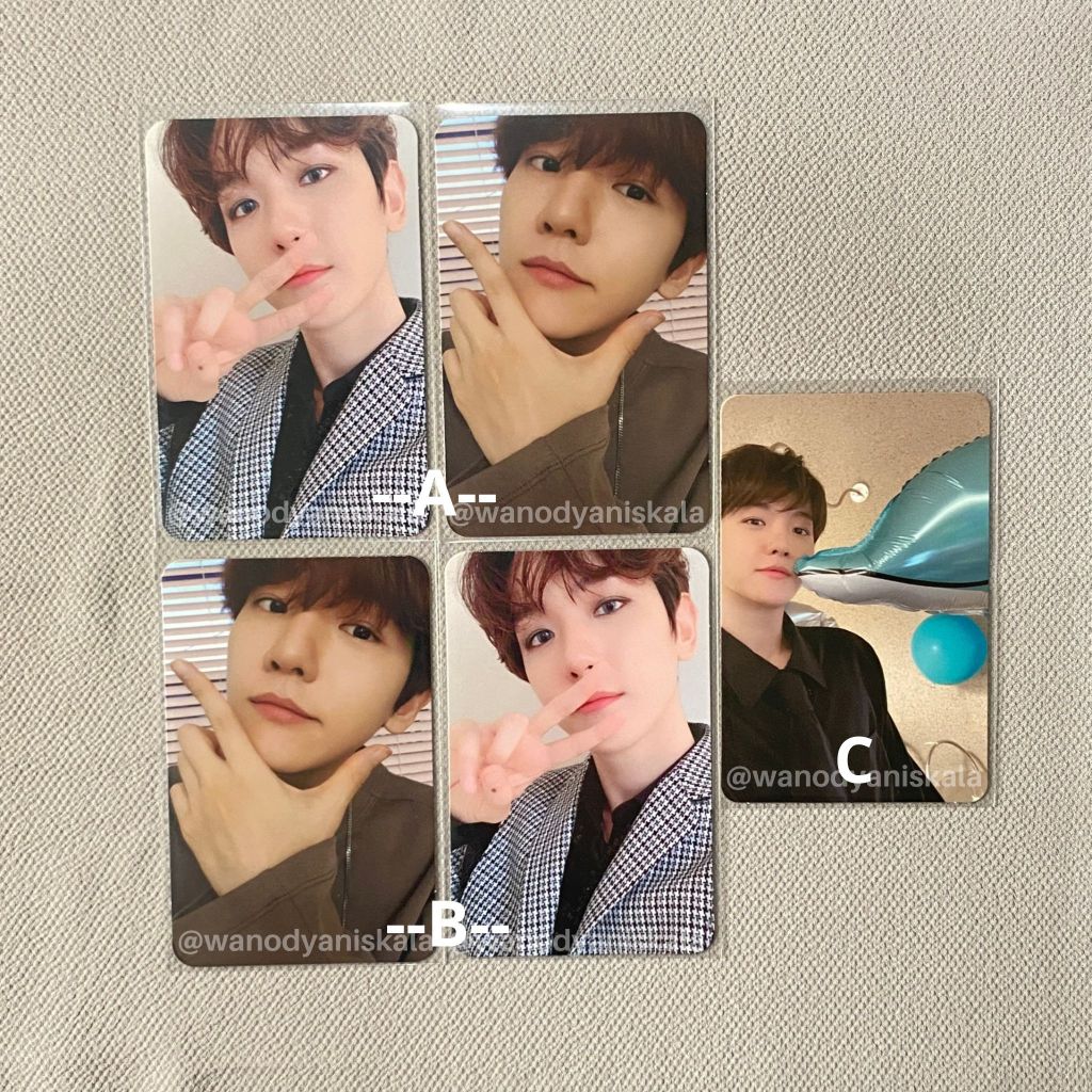 การ์ดอัลบั้มพีซีอย่างเป็นทางการของ Baekhyun EXO
