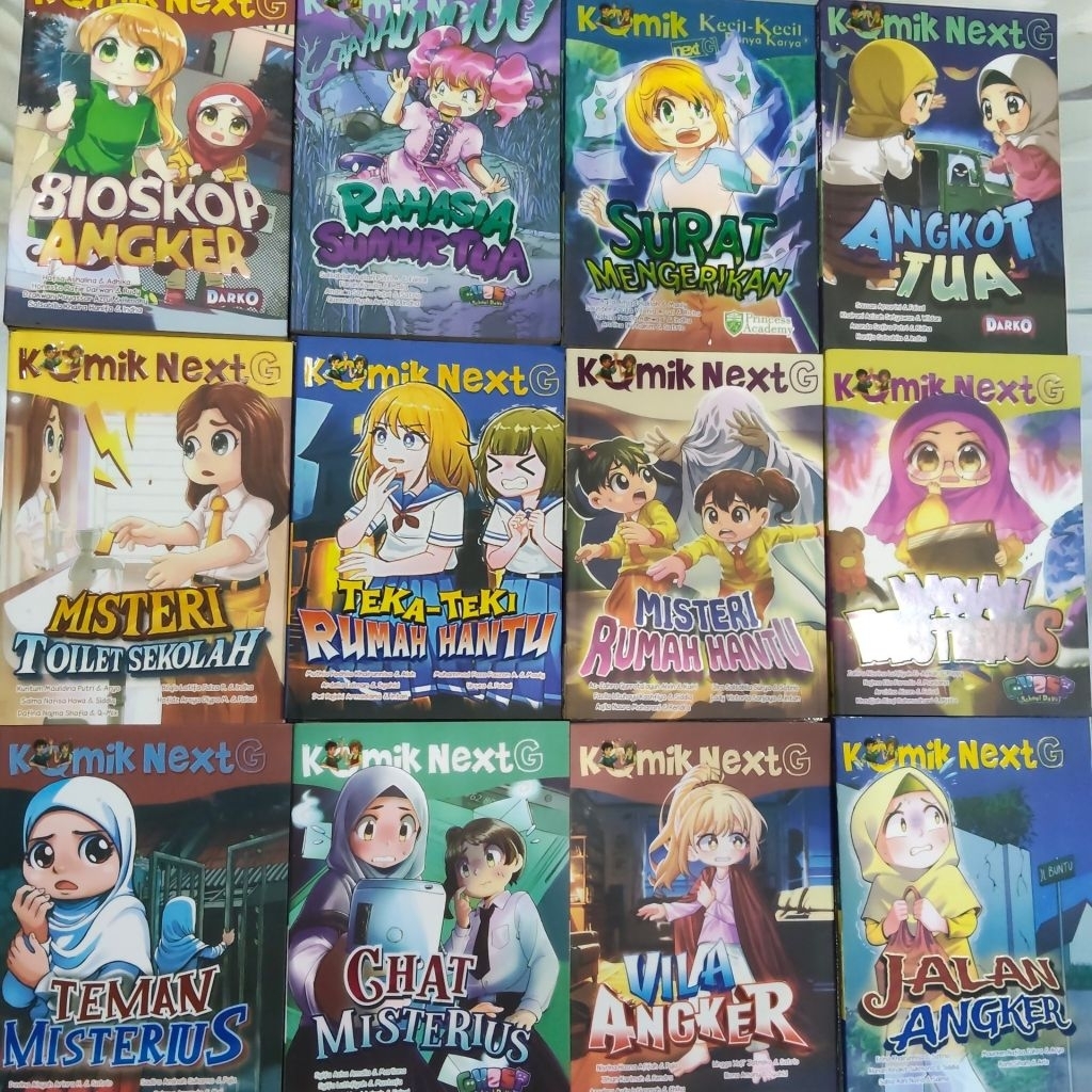 CHILDRENS STORY NOVEL COMIC BOOK / NEXT G HORROR MYSTERY