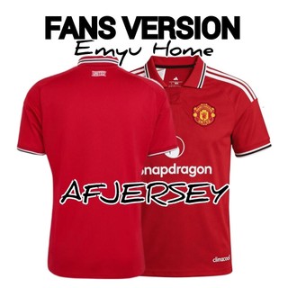 FANS VERSION Mnchstr Untd Home 2026 2027 Baju Premium High Quality AFJERSEY