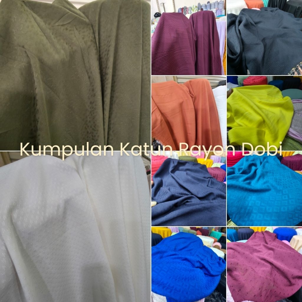 KATUN ผ้าคอตตอนเรยอนโดบินําเข้า (ราคาต่อ 0.5mtr/50cm)