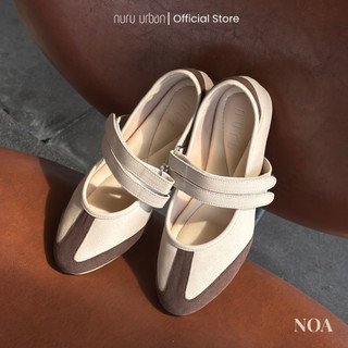 Nuru Urban Sepatu Ballerina Sneakers Slip On Wanita