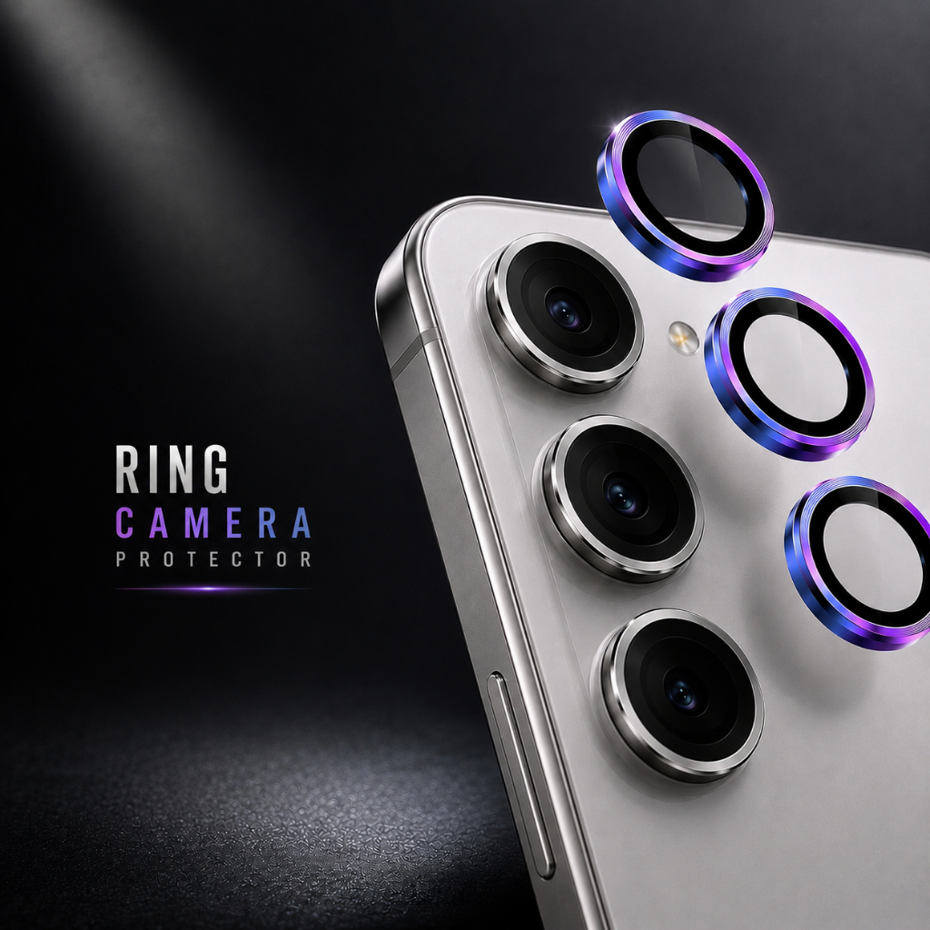 RING CAMERA PROTECTOR สําหรับ SAMSUNG GALAXY A37 / A57 เลนส์โลหะ COLORFUL RING กล้อง PROTECTOR