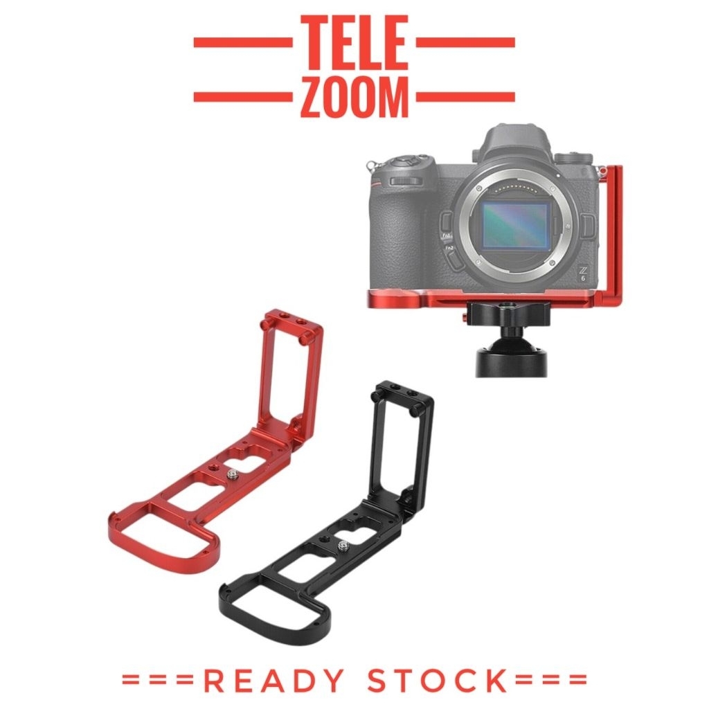 แผ่น L Nikon Z5 Z5ii Z6 Z6II Z7 Z7II Mark II 2 Quick Release Hand Grip แผ่นแนวตั้ง Lplat Bracket ขาต