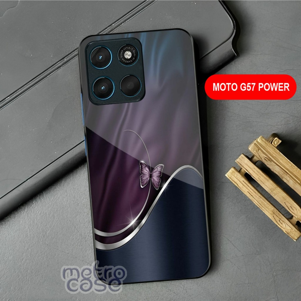 Softcase Glass Glossy Glass MOTOROLA MOTO G57 POWER - MOTO G57 POWER - MOTOROLA - WOMENS MOTIF - G52