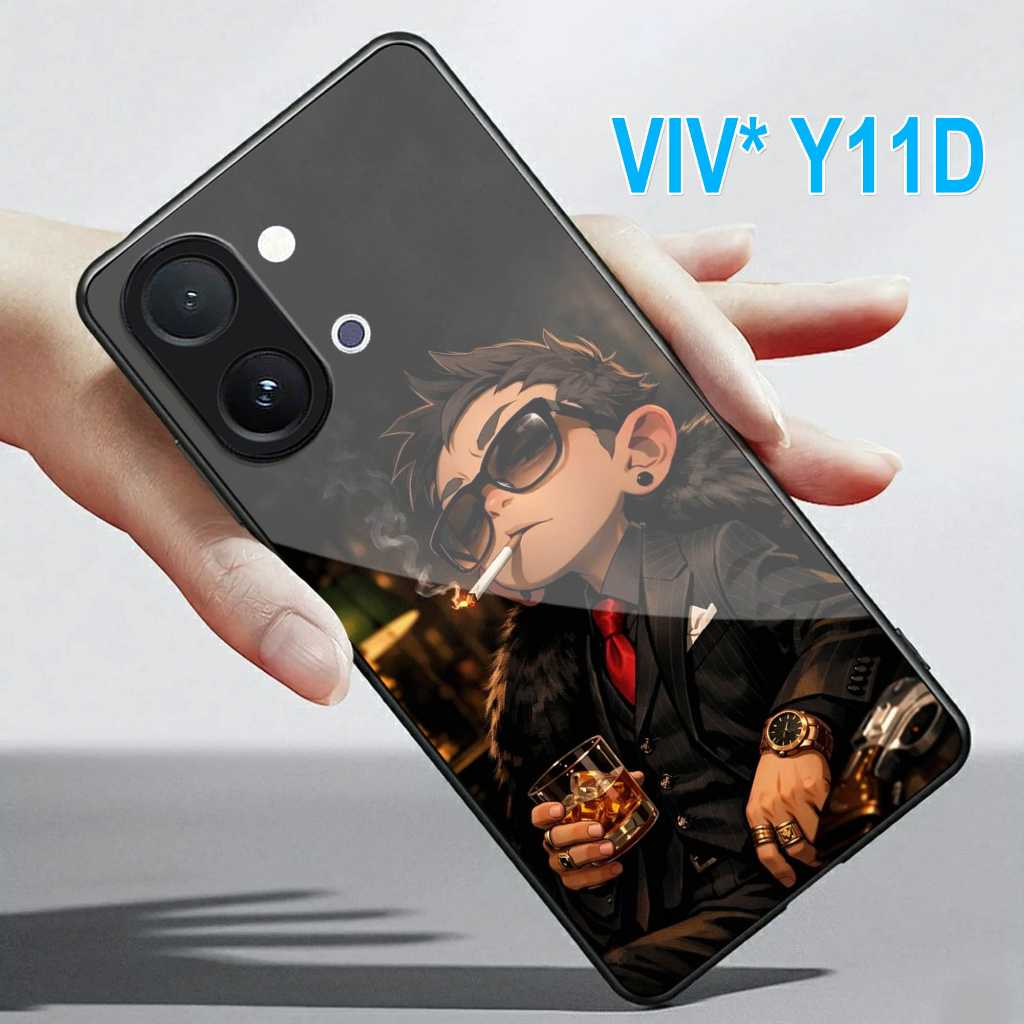 SoftCase Glass Kaca VIVO Y11D-VIVO Y11D - เคส HP VIVO Y11D-VIVO Y11D - N229