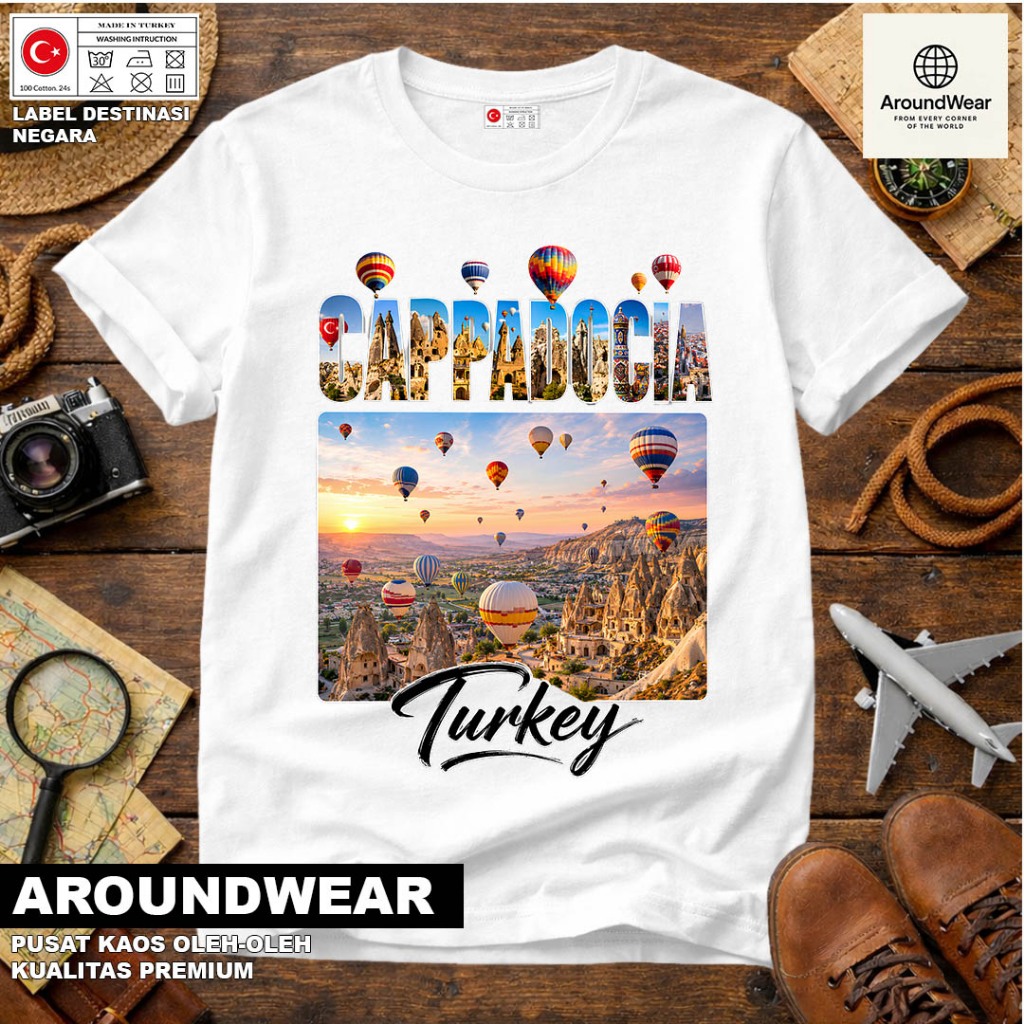 TURKEY SOUVENIR เสื้อยืด TURKEY TURKEY WITH PREMIUM TURKEY LABEL TAG SOUVENIR ของขวัญสําหรับ CHILDRE
