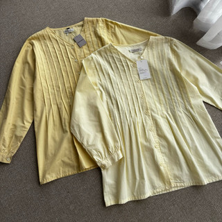 RATUM - by YELLOWFACY || (1813) Blouse Rempel Wanita Cotton Poplin Baju Kemeja Katun Casual