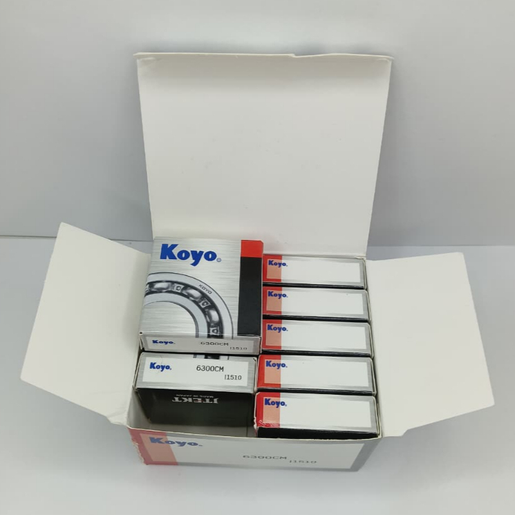 (บรรจุ 10 ชิ้น) JAPAN KOYO BEARING 6300CM