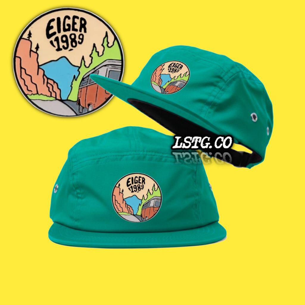 EIG 1989 | หมวก 5 แผง - หมวกผจญภัยภูเขาห้าแผง - หมวกห้าแผงลําลองกลางแจ้ง