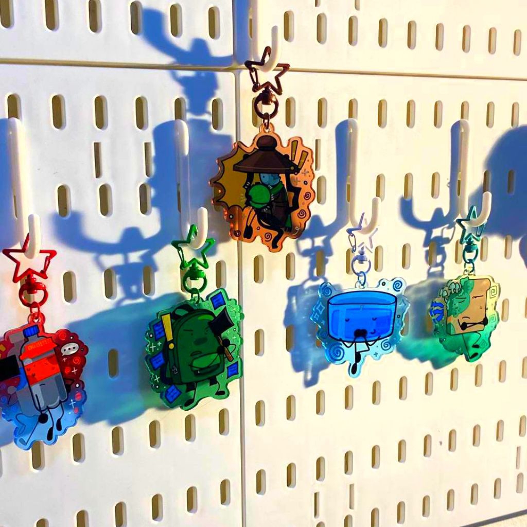 [AVAILABLE] HFJONE Objects Show Fanmerch พวงกุญแจอะคริลิคโปร่งแสง