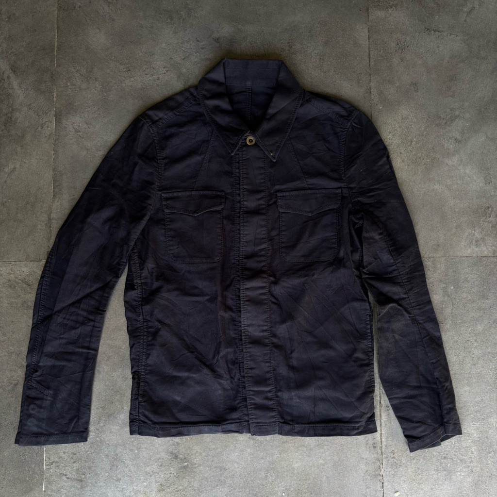 Adam St Rene Charcoal Soft Denim Jacket ผู้หญิง