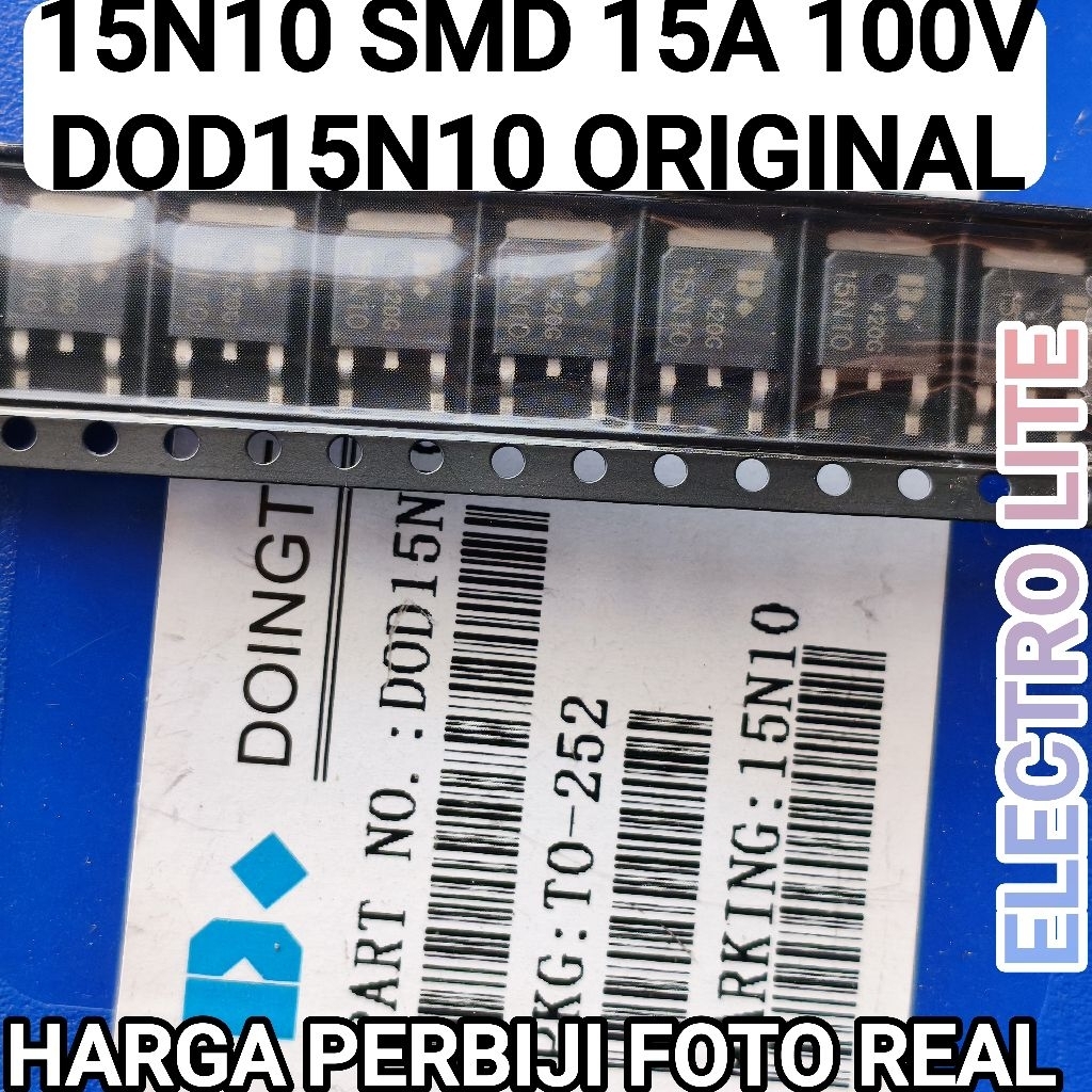 MOSFET 15N10 SMD DOD15N10 ต้นฉบับ