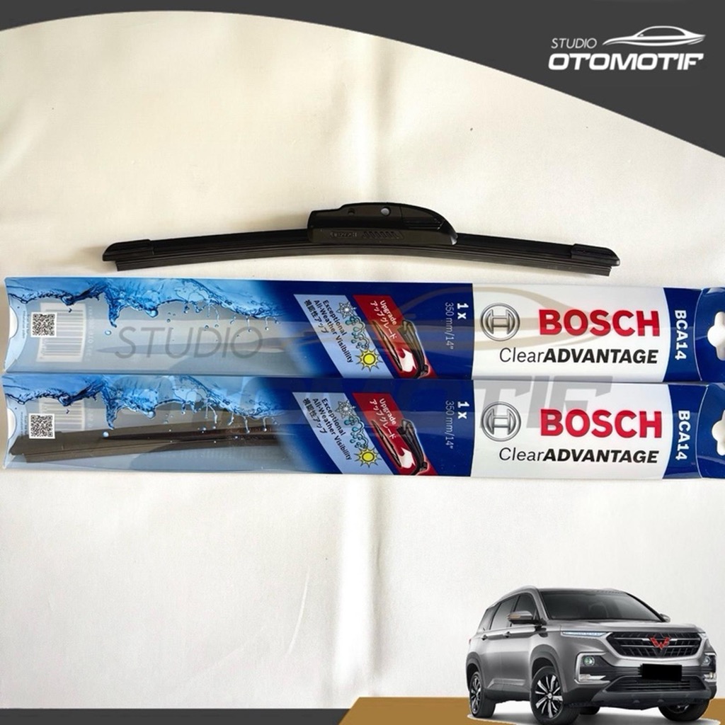 Almaz Bosch ที่ปัดน้ําฝนคุณภาพพรีเมี่ยม Frameless Clear Advantage BF2416 2 ชิ้น