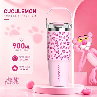 Cuculemon Tumbler Premium 890ML Termos Botol Air Aesthetic Botol Minum Stainless steel  Panas Dingin 24 JAM Anti Bocor