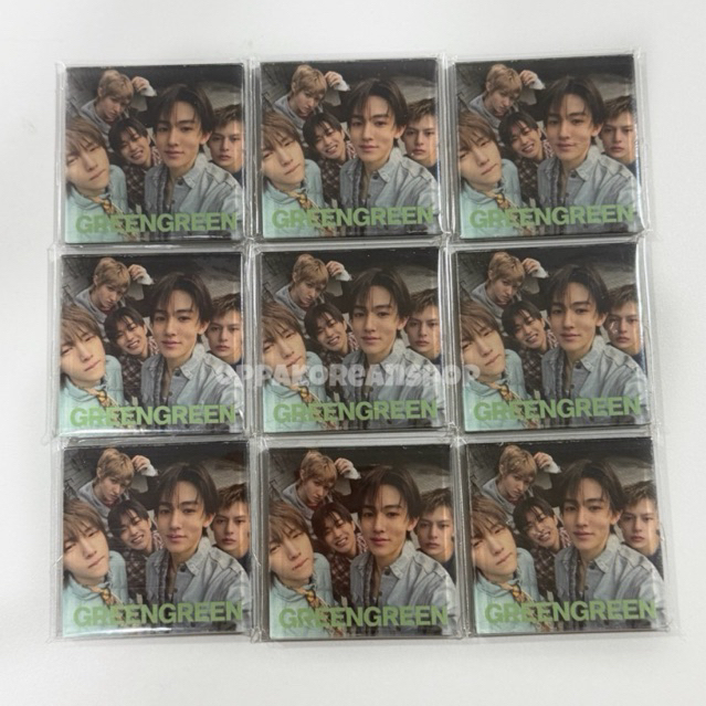 [READY] อย่างเป็นทางการ CORTIS GreenGreen Weverse Benefit กลุ่มแม่เหล็กอะคริลิค