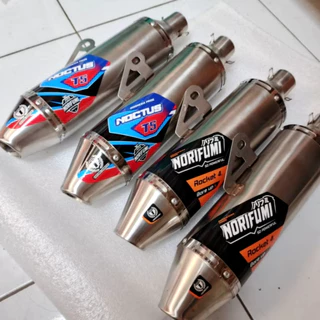 Norifumi Noctus T5 และ Rocket 4 ท่อไอเสียสแตนเลส 38 มม. กระป๋องเท่านั้น