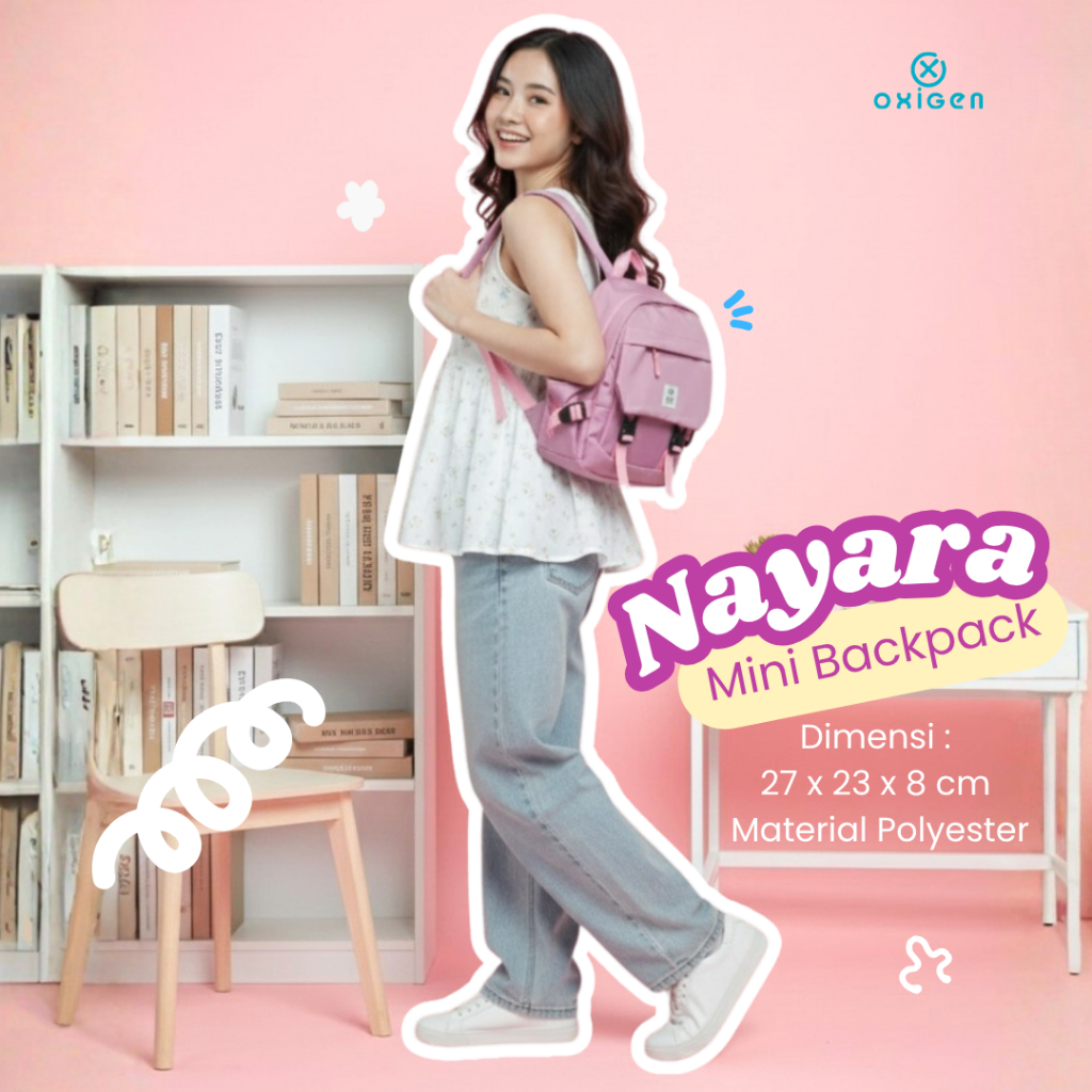 กระเป๋า OXIGEN |Original Backpack FREE Rain Cover – LAST CHANCE