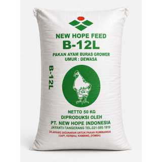 Paket Hemat Pakan Ayam B12L Grower Total 1 Kg - Nutrisi Optimal Untuk Ayam Buras Kemasan Praktis.