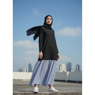 Rei black dress / Dress katun