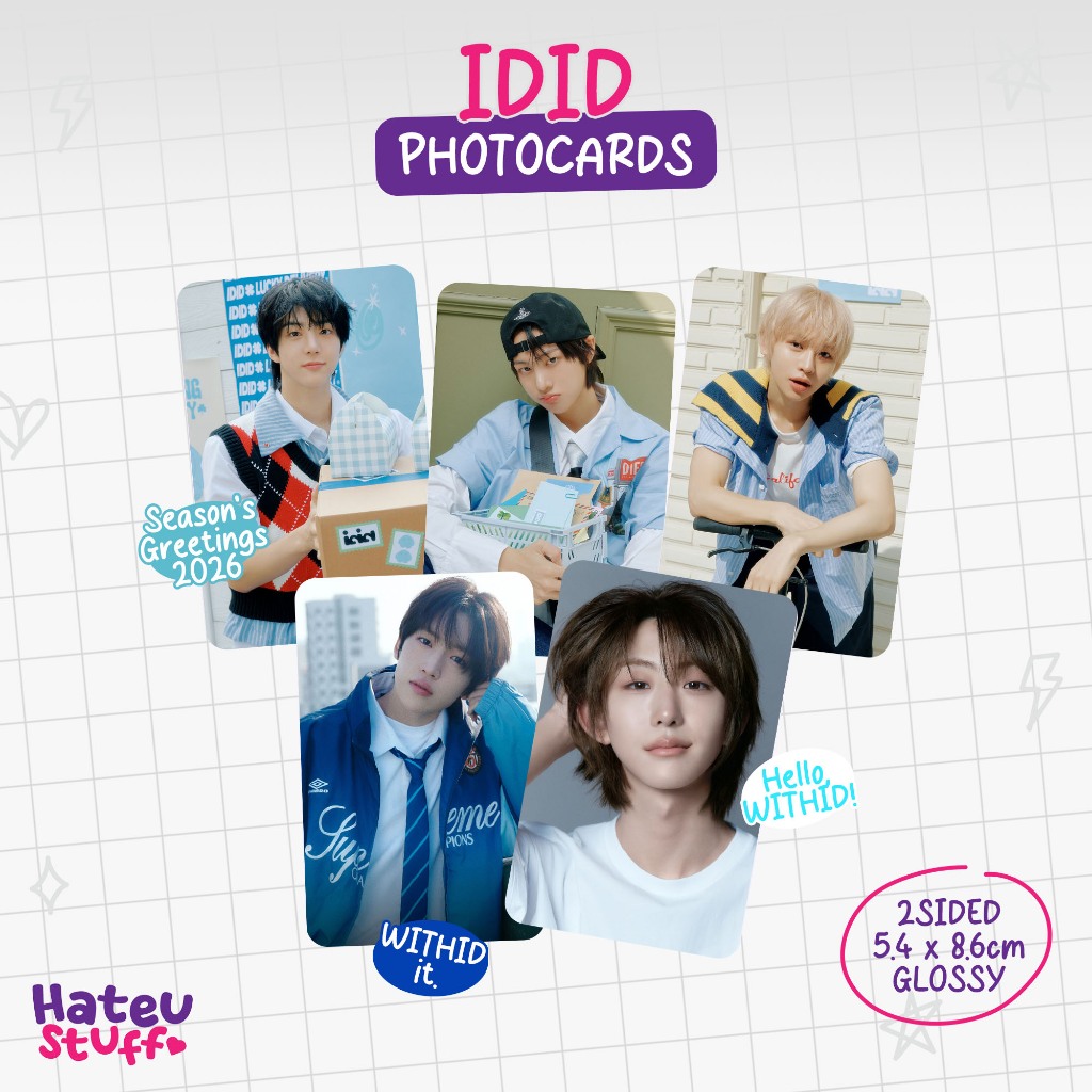 IDID Unofficial Photocard พร้อมID it., สวัสดี, พร้อม!, การ์ดอวยพรฤดูกาล 2026