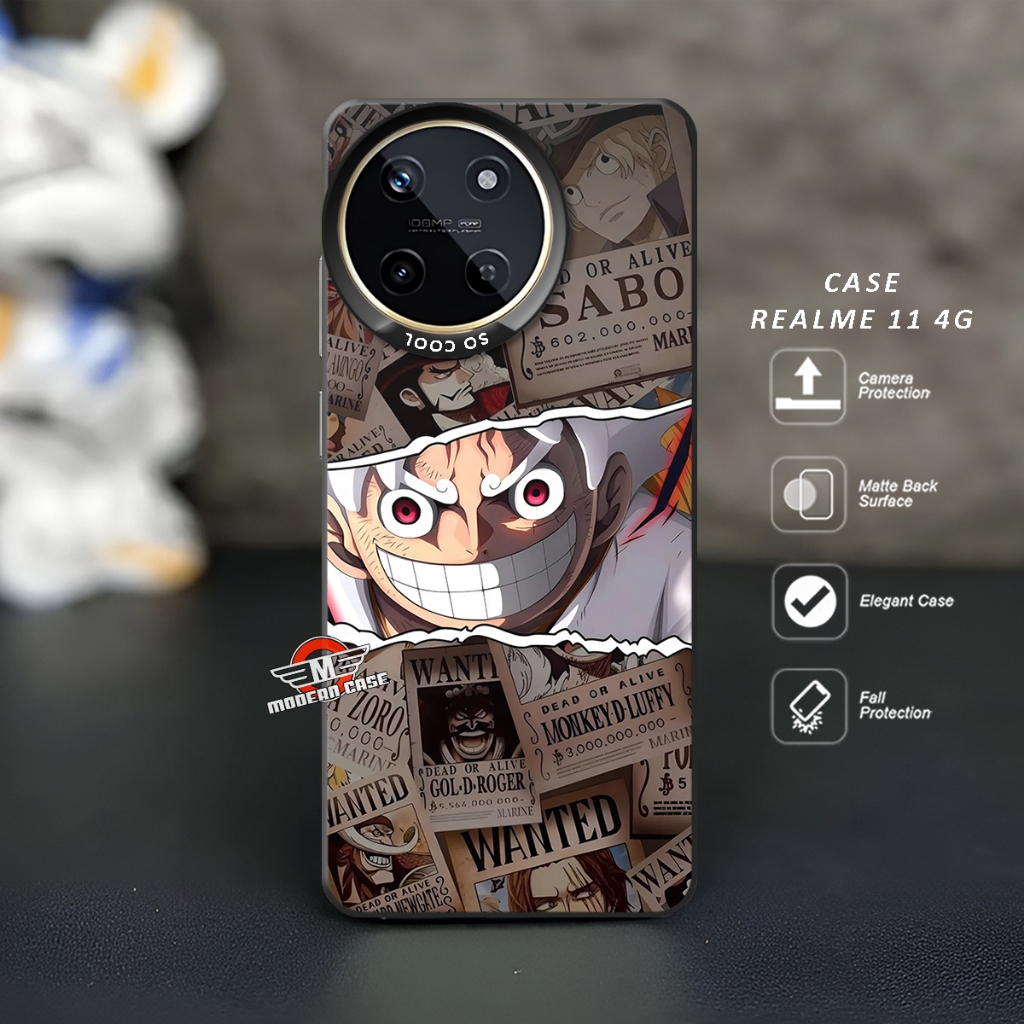 Glossy Hologram Imd Case For Realme 11 4G / 11 5G / 11 PRO / 11 PRO PLUS ใหม่ 2026 Motif 0NE P1ECE -