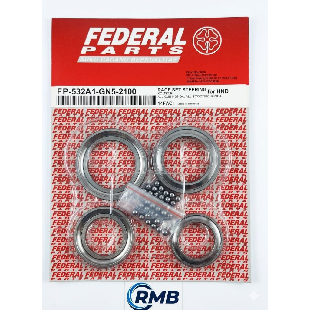 COMSETIR ALL BEBEK ALL METIK HONDA FEDERAL BRAND ORIGINAL