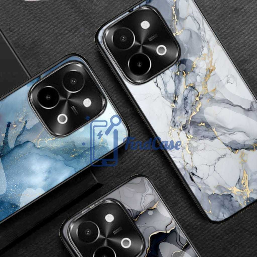 HP Softcase Glass Motif FIND CASE - VIVO Y28 4G - เคส VIVO Y28 4G ล่าสุด - เคสโทรศัพท์ VIVO Y28 4G -
