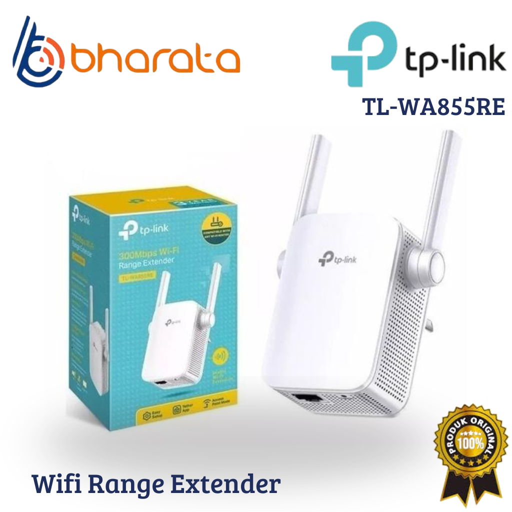 เครื่องขยายสัญญาณ Wifi Tp-link 855 TL-WA855RE เครื่องขยายสัญญาณ Wifi 300mbps