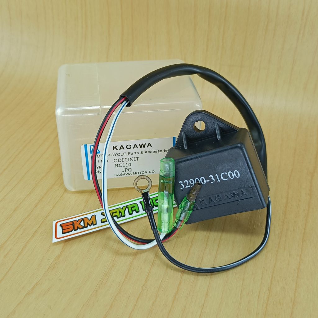 CDI RC100 RC110 RC80 CDI SUZUKI RC-100 RC-110 RC-80 CDI UNIT TORNADO RGR TS125 KAAWA 3 สาย