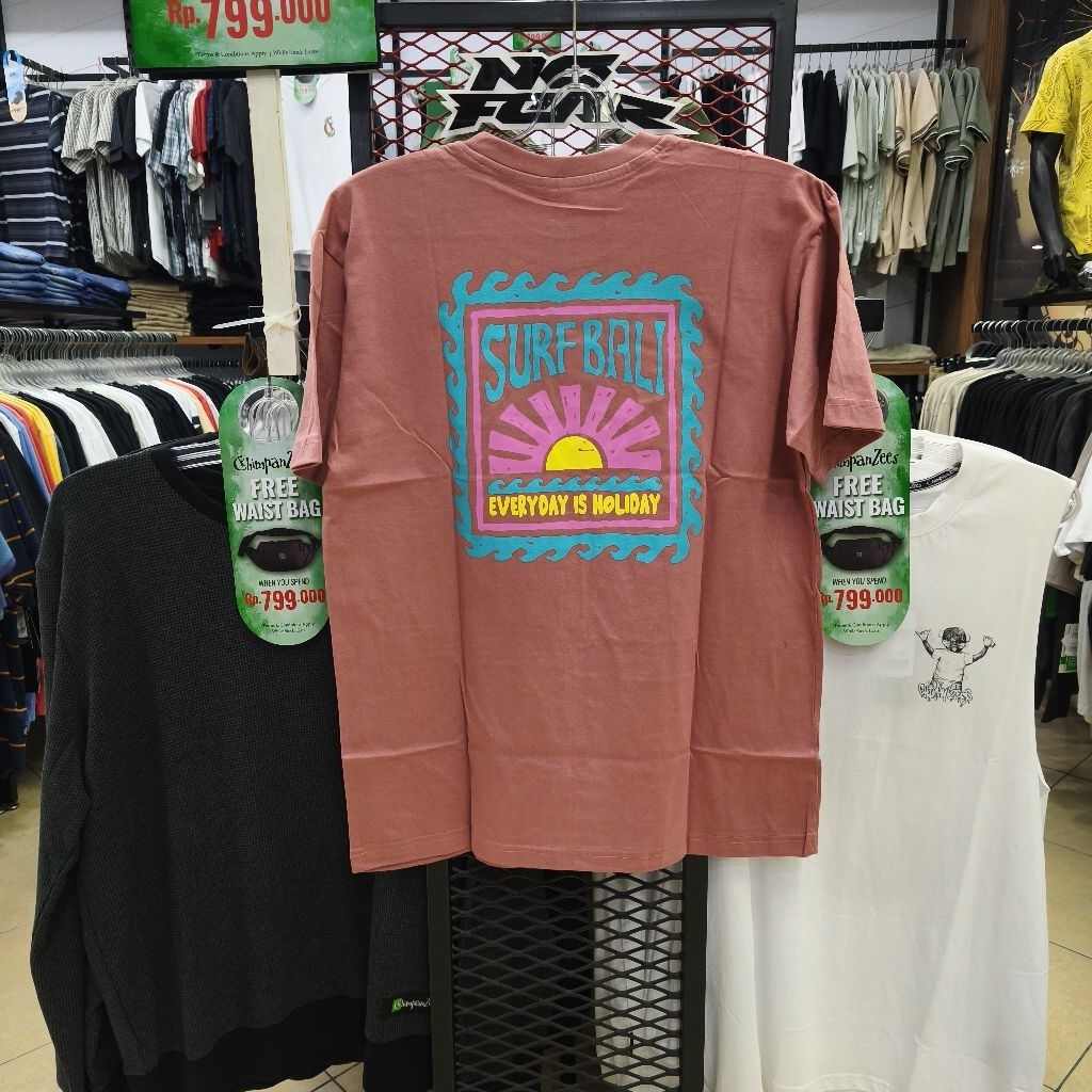 เสื้อยืด Bali Surf Dusty Rose MSME ดั้งเดิม