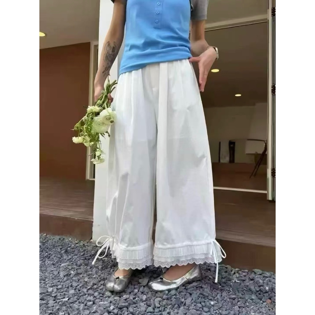 CN1184 - 5692 กางเกงขายาว YIREN RUFFLE