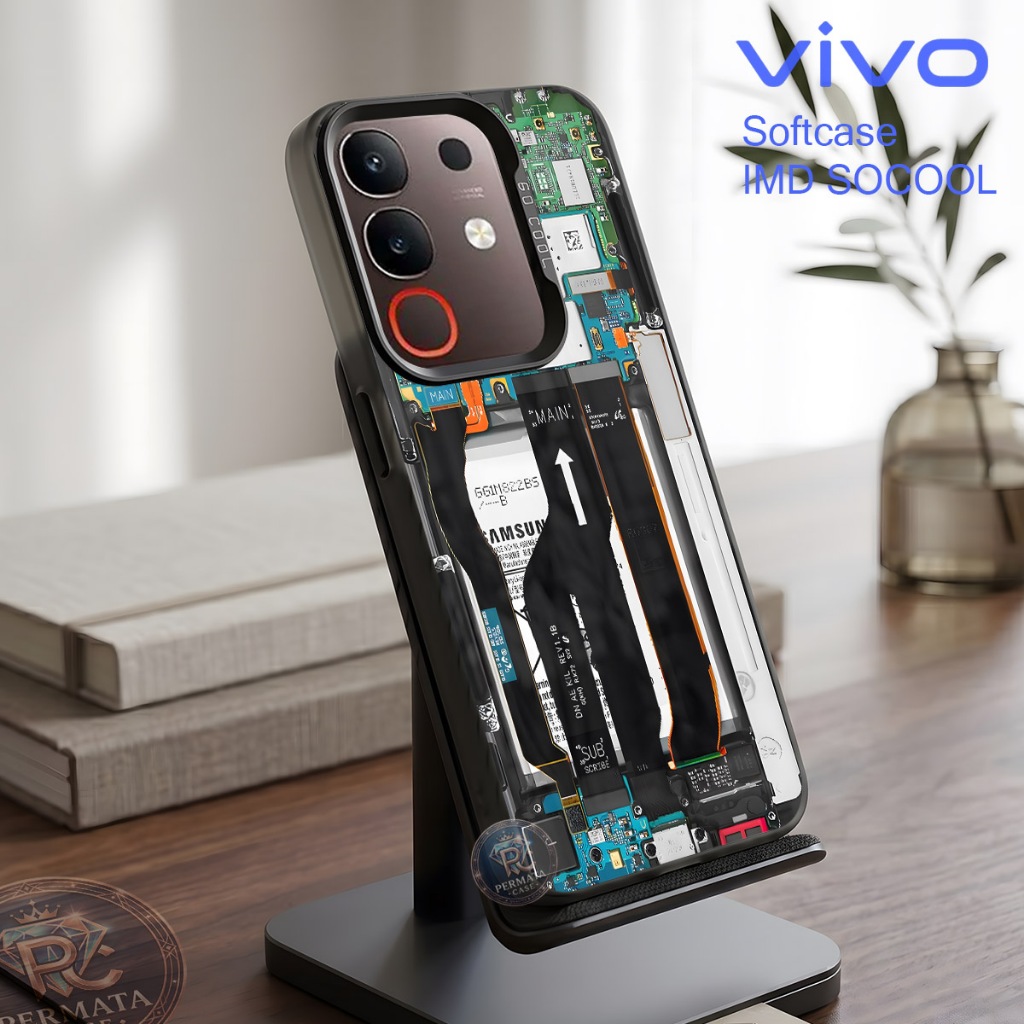 PC136Cool กรณีVivo Y04 Y29s Y29 Y04s Y19s 4G Y19s Pro Y400 4G 5g V40 Liteป้องกันโทรศัพท์กรณีเงา/Glos