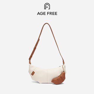 AGE FREE Croissant Bag Sling Bag Cross Bag Tas Wanita Tas Selempang Hobo Desain Elegan dengan Dompet Tambahan