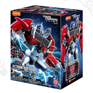 Blokees Transformers AE06 Action Edition Optimus Prime - Action Figure Mainan Robot Original