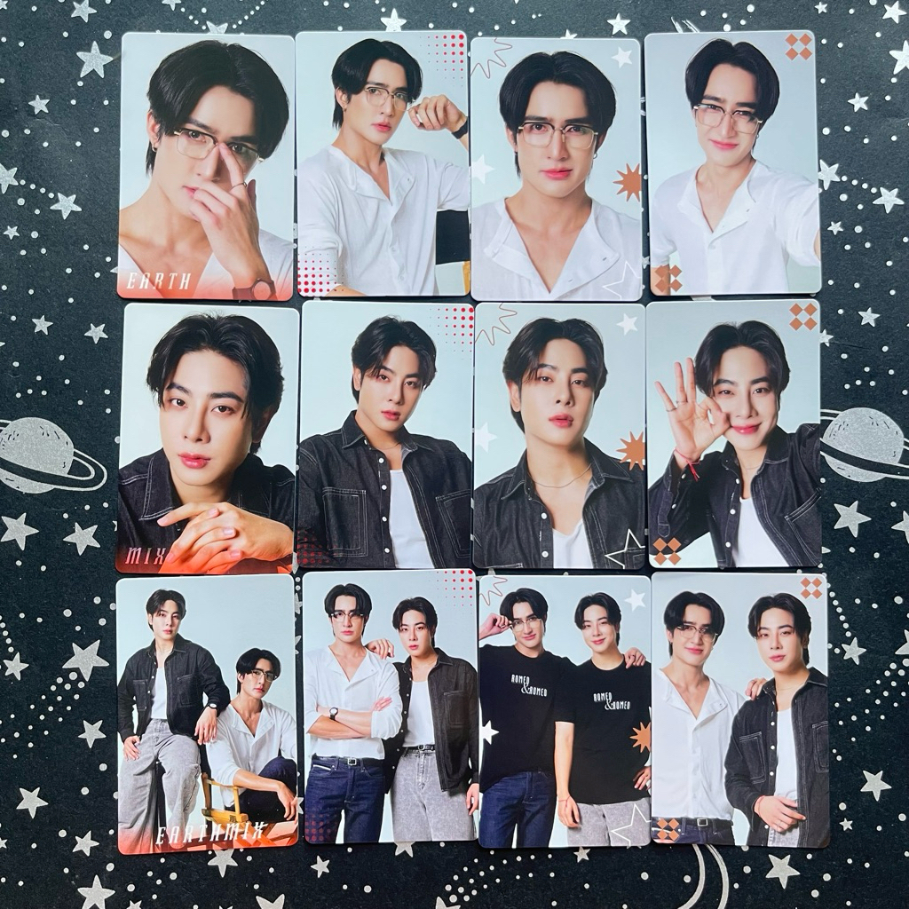 ชุดโฟโต้การ์ดอย่างเป็นทางการเท่านั้น เพื่อนดรีม ตอนสุดท้าย EarthMix Set Earth Pirapat Mix Sahaphap J
