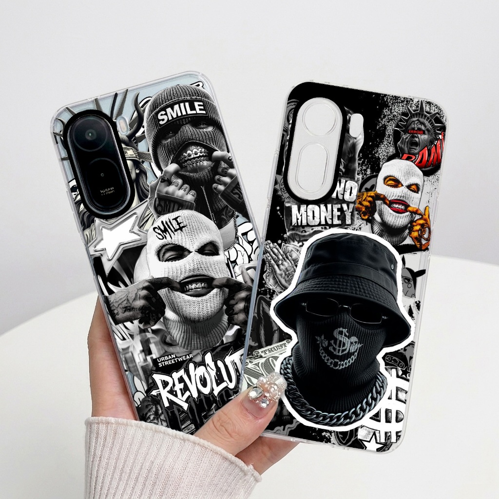 Softcase Xiaomi Redmi A7 Pro / Poco C81 Pro / X8 Pro Max เคสล่าสุด Premium Clear Casing HBX-138