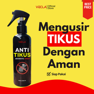 VECLA Semprotan Pengusir Tikus Alami Obat Anti Tikus Ampuh Mobil dan Rumah 250 ml