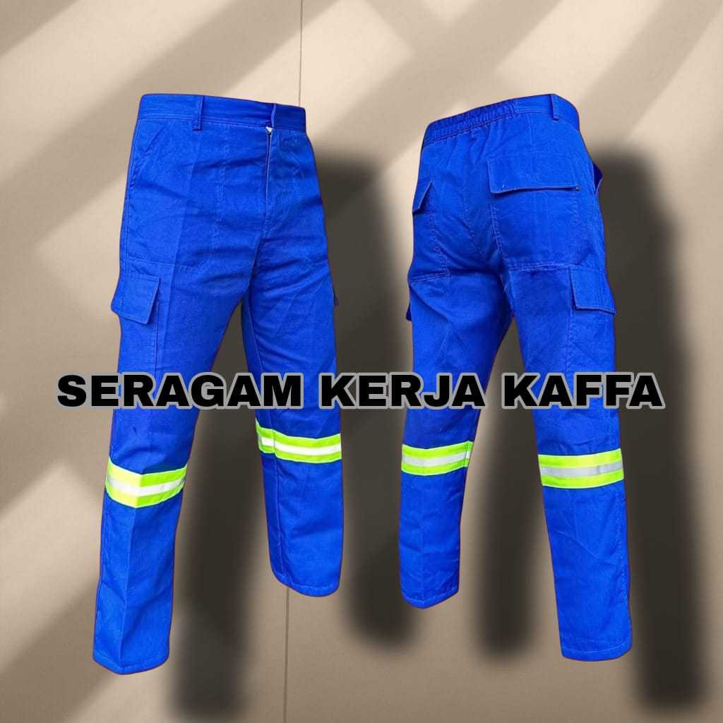 HIJAU สินค้าใหม่!! BCA Blue Safety Pants, Light Up Green Skotlet, Outdoor Pants, wearpack, กางเกงสนา