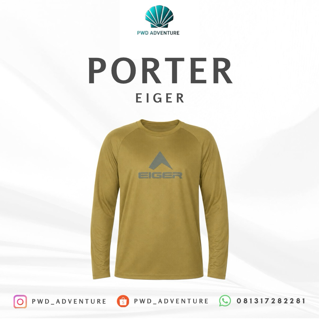 เสื้อยืด EIGER PORTER