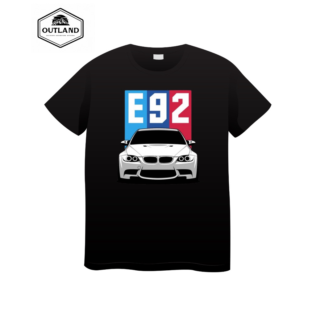 เสื้อยืดแขนสั้น UNISEX - BMW M3 E92 GTS สวมใส่สบาย