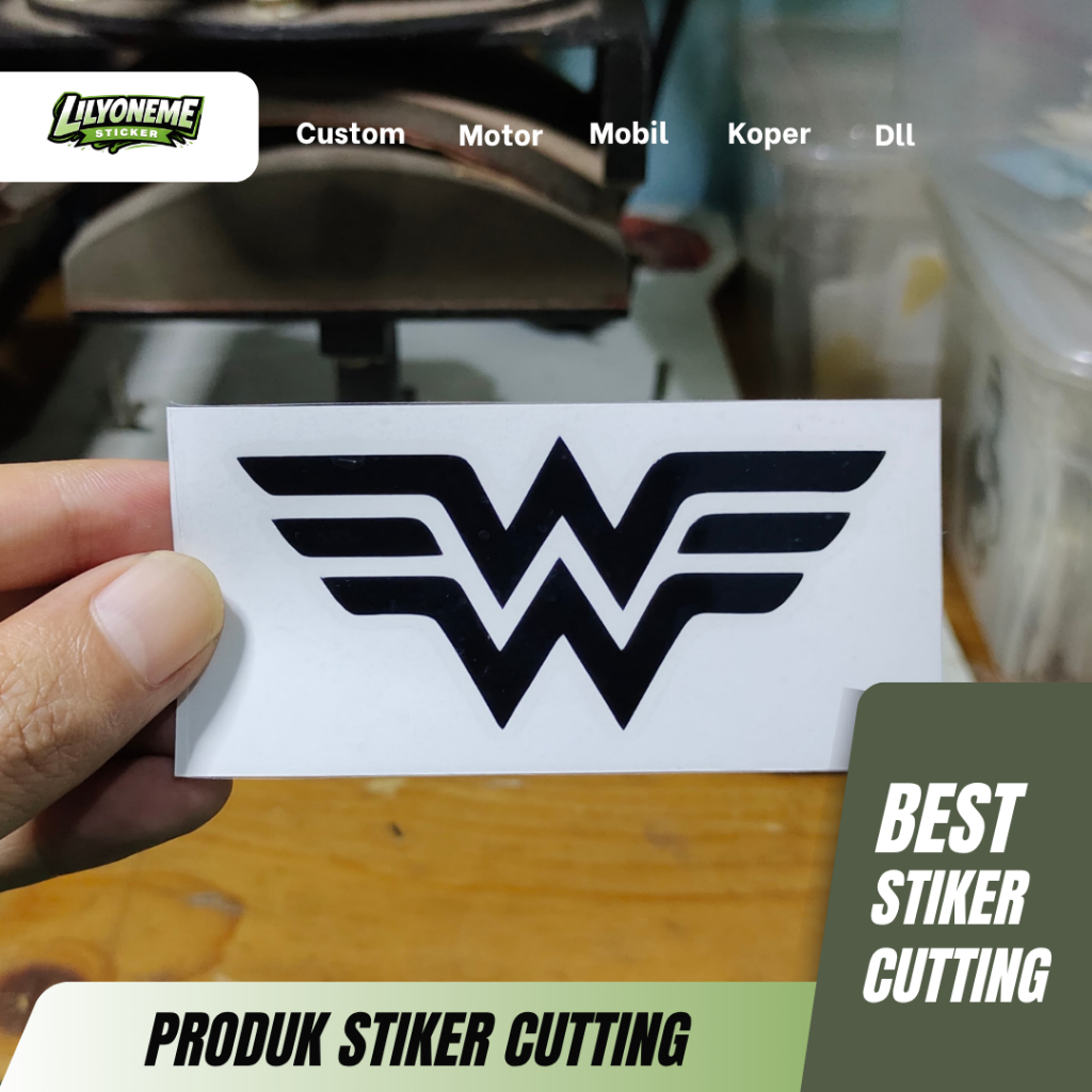 WONDER สติ๊กเกอร์ WOMAN | สติ๊กเกอร์ตัด | ชุดสูทแล็ปท็อปในรถยนต์แบบกําหนดเองสําหรับรถจักรยานยนต์ ETC